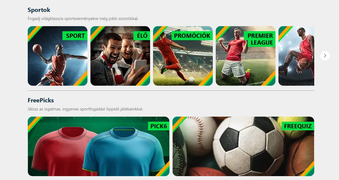 A Boabet kaszinó és sportfogadás kínálata